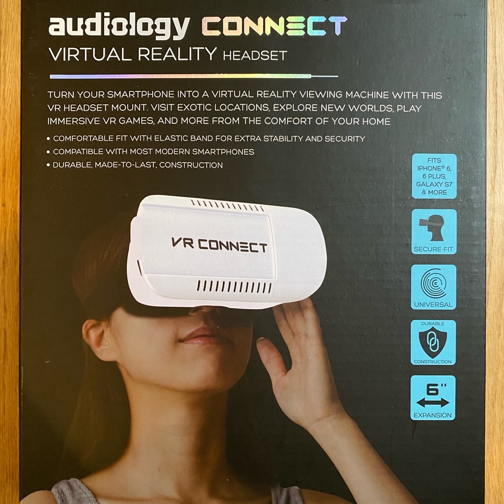 NWT Audiology Connect Virtual Reality Headset